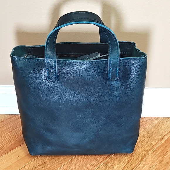 Portland Leather Premium Lagoon Mini CB Zip - Picture 11 of 13